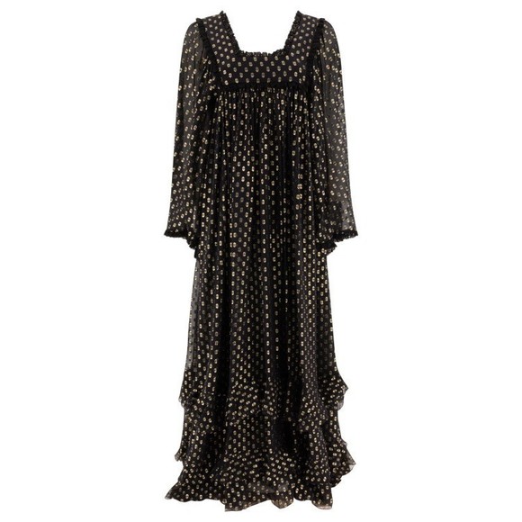 Chloé Square Neckline Midi Dress - NWT